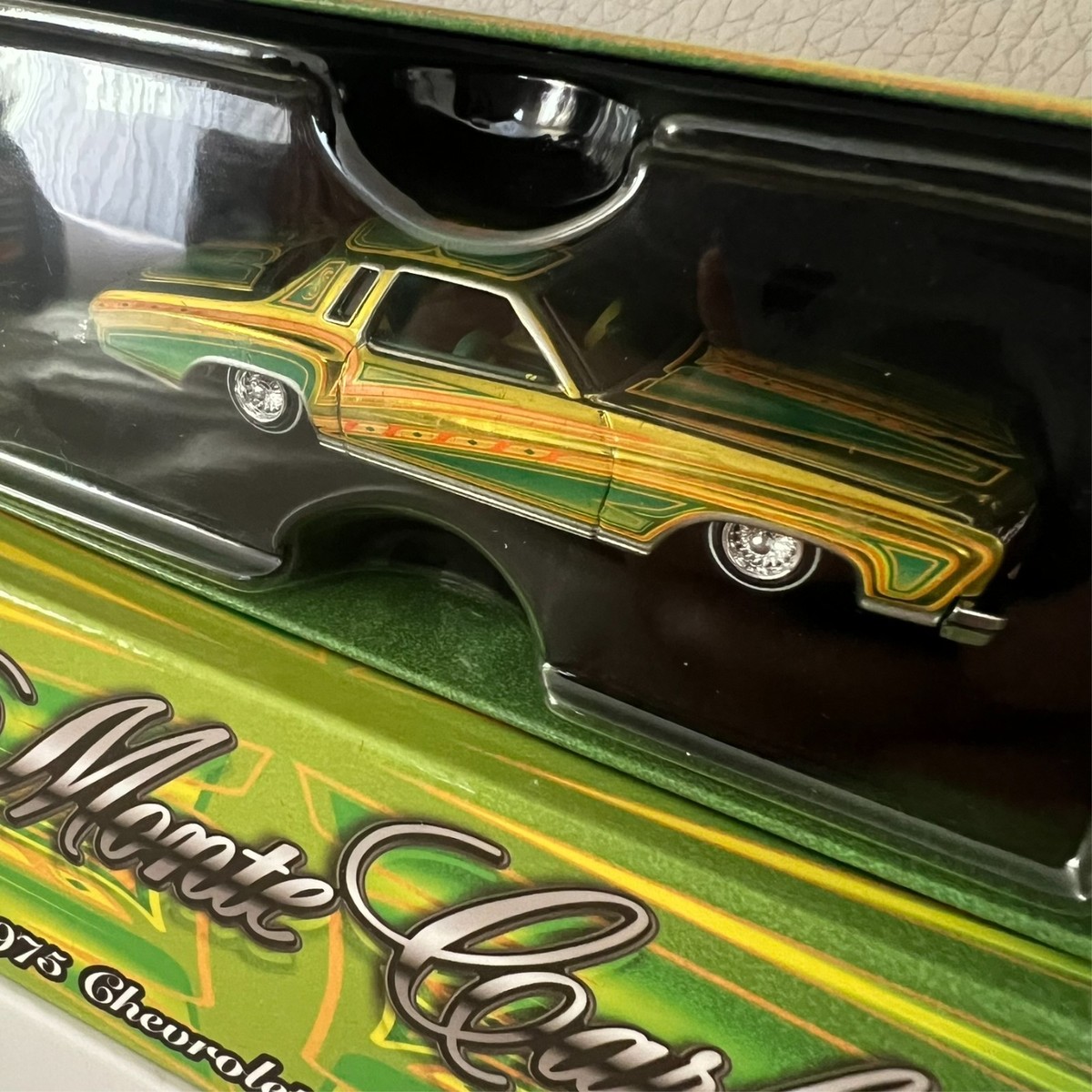 Hot Wheels RLC Chevrolet Monte Carlo 1/64 Lowrider - Green