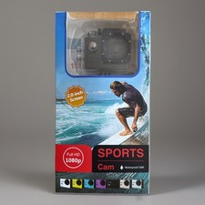 New Black Sports Cam 1080P Full HD 2.0" Screen Waterproof 30M Action Camera