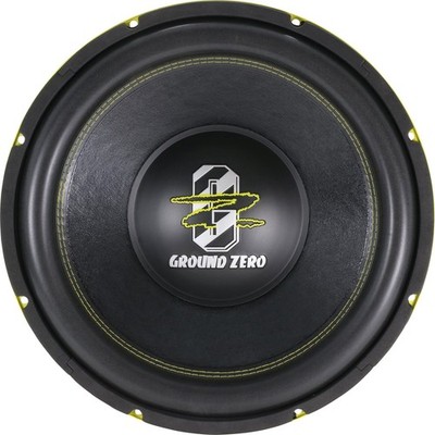 Ground Zero GZRW 15XSPL 38cm High-Quality SPL Subwoofer Bass Tiefton Teller Auto