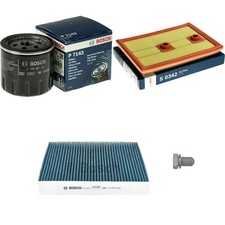 BOSCH Inspektionspaket Filterset für VW Polo 6R 6C Skoda Fabia III NJ3 NJ5