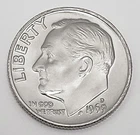 1969 D Roosevelt Dime AVE CIRCULATED **FREE SHIPPING**