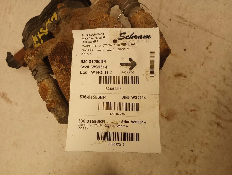 Pinza trasera derecha pasajero 68263295AA para Jeep Renegade 15-23 3087215 Foto 4 de 4