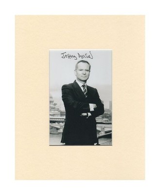 Jeffrey Archer Konservativer Abgeordneter Autor Orig. Signiertes 10x8'' montiertes Autogrammfoto