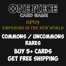 One Piece CCG OP09 Emperors In The New World Near Mint Singles Choose Your Card