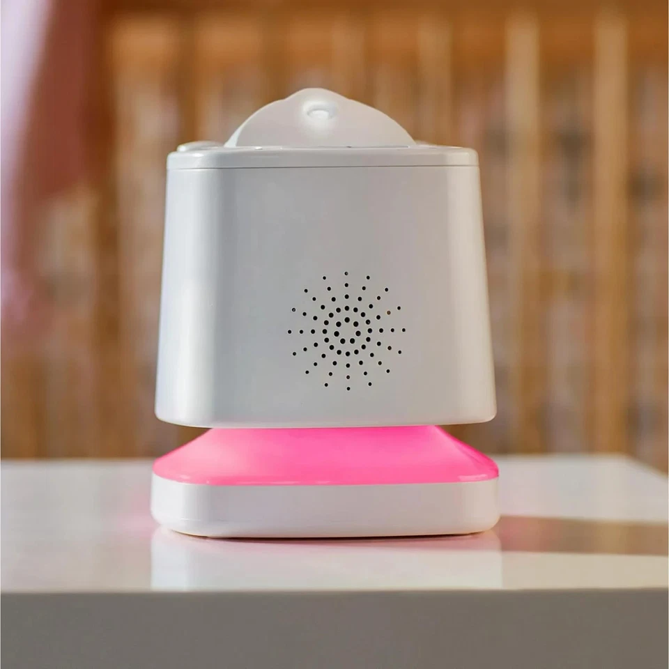 Proyector y máquina Munchkin Sound Asleep para guardería con LED blanco Foto 3 de 4