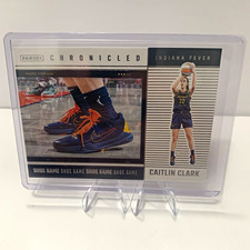 Panini 2025 Caitlin Clark Chronicled Shoe Game Insert #78 Indiana Fever
