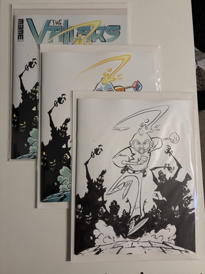The Vallars #1 Preview - Skottie Young LTD Variants - Limited Covers Full Set 3