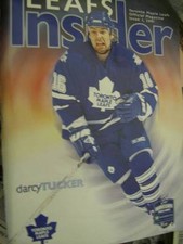 Toronto Maple Leafs Insider 2001 Magazine #1 Dacy Tucker Cover, Bryan McCabe, Ga