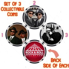 JIMMY JAM & TERRY LEWIS - ROCK & ROLL HALL OF FAME - COLLECTABLE COIN SET