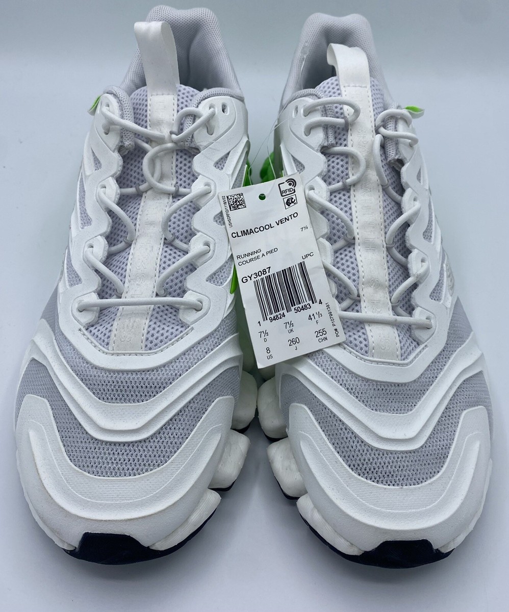adidas Climacool Vento BOOST GY3087 White Green Men's 8 | eBay