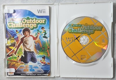  Active Life: Outdoor Challenge (Nintendo Wii, 2008) w/Manual