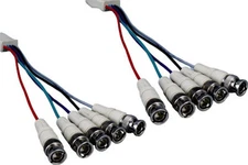 6Ft-25Ft 5 BNC Component Video Cable RGBHV M/M 5-Channel Sync Digital HDTV CCTV