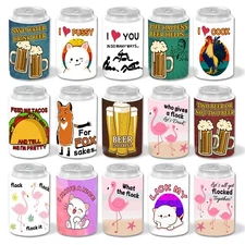 Naughty Fun Funny Novelty Stubby Holder Stubbie Can Beer Bottle Drink Cooler