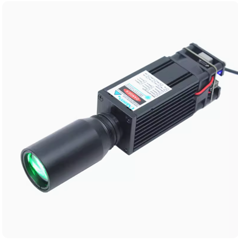 Coarse beam 520nm 3W Green Laser Module Landmark PWM Laser Lamp