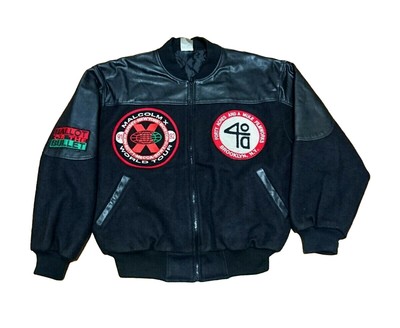 malcolm x letterman jacket
