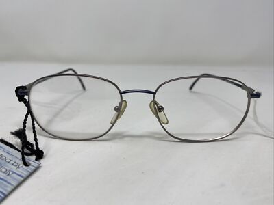 Zero Eyewear Italy 1356F 4932 56-20-135 Gunmetal Full Rim Eyeglasses Frame TK74