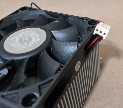 Evercool Intel Xeon Socket-603 3-pin Copper Core CPU Cooling Heatsink Fan - Picture 9 of 14