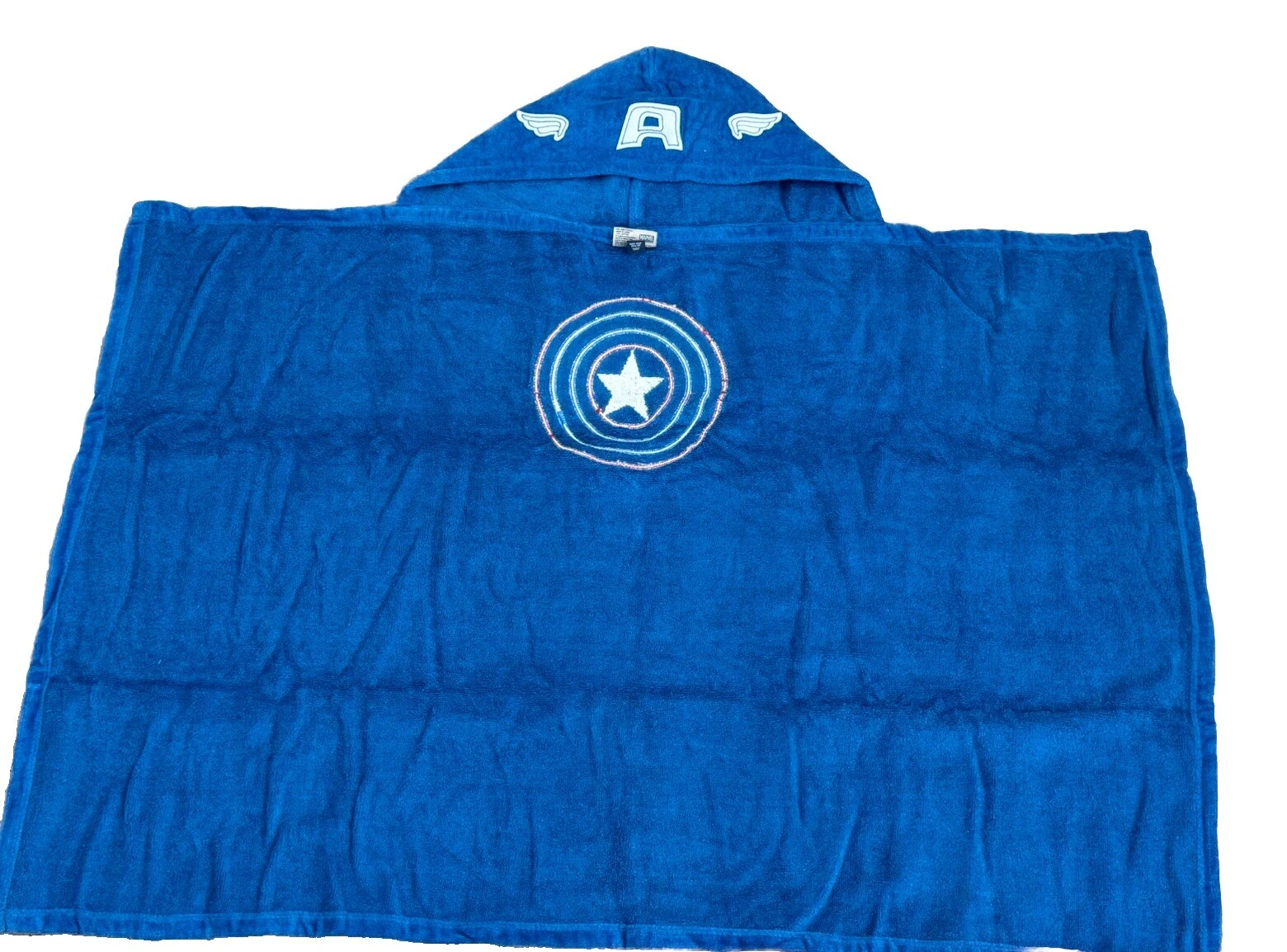 New Babygap Junkfood Marvel Captain America Hooded Towel