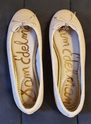 sam edelman falcon raffia ballet flats