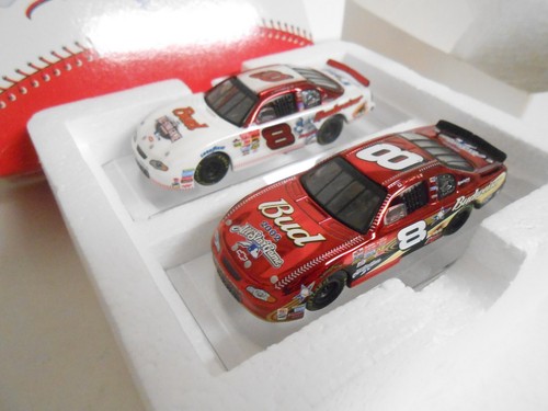 2002 Action Dale Earnhardt Jr. #8 MLB All Star Game 1:64 Limited Edition 2 Cars - Picture 3 of 9