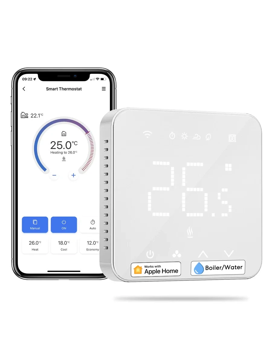 MTS200B WiFi Thermostat HomeKit Water Heating System Smart Alexa Google |  eBay