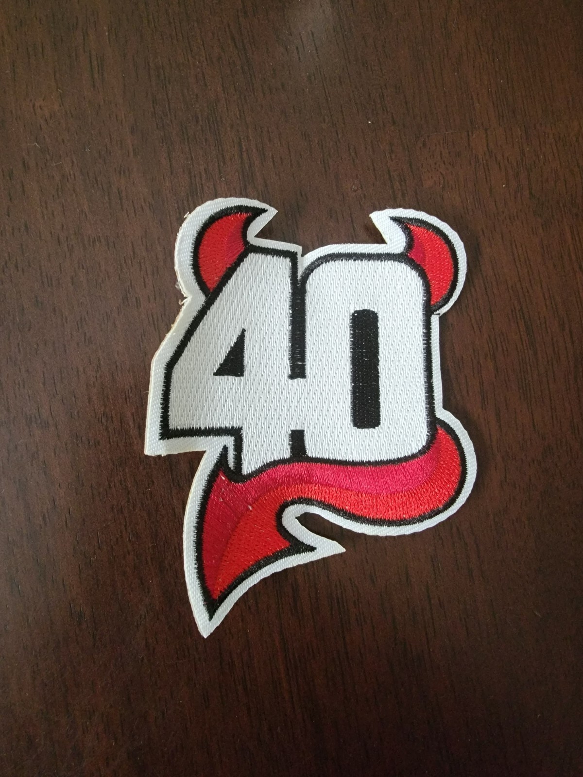 20222023 NEW JERSEY DEVILS NHL GAME PATCH 40TH ANNIVERSARY OFFICIAL
