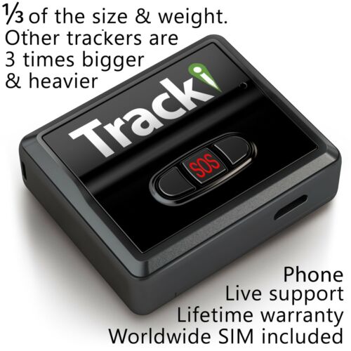 Tracki 4G GPS Tracker Mini Real time Hidden Dog Car Vehicle kids - Picture 1 of 12