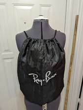 Ray Ban Bag Drawstring Black Tote bag 16 x 19.5? long