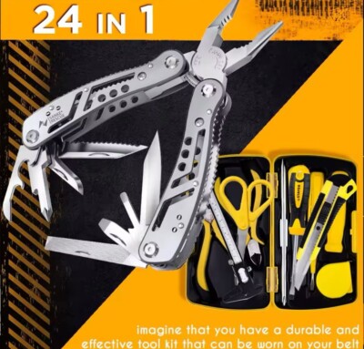 Portable Pocket Multitool 420 Stainless Steel Multitool