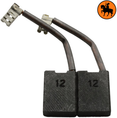 Carbon Brushes for Protool Sander 619523 - 0.25x0.63x0.87'' - Replaces 62702