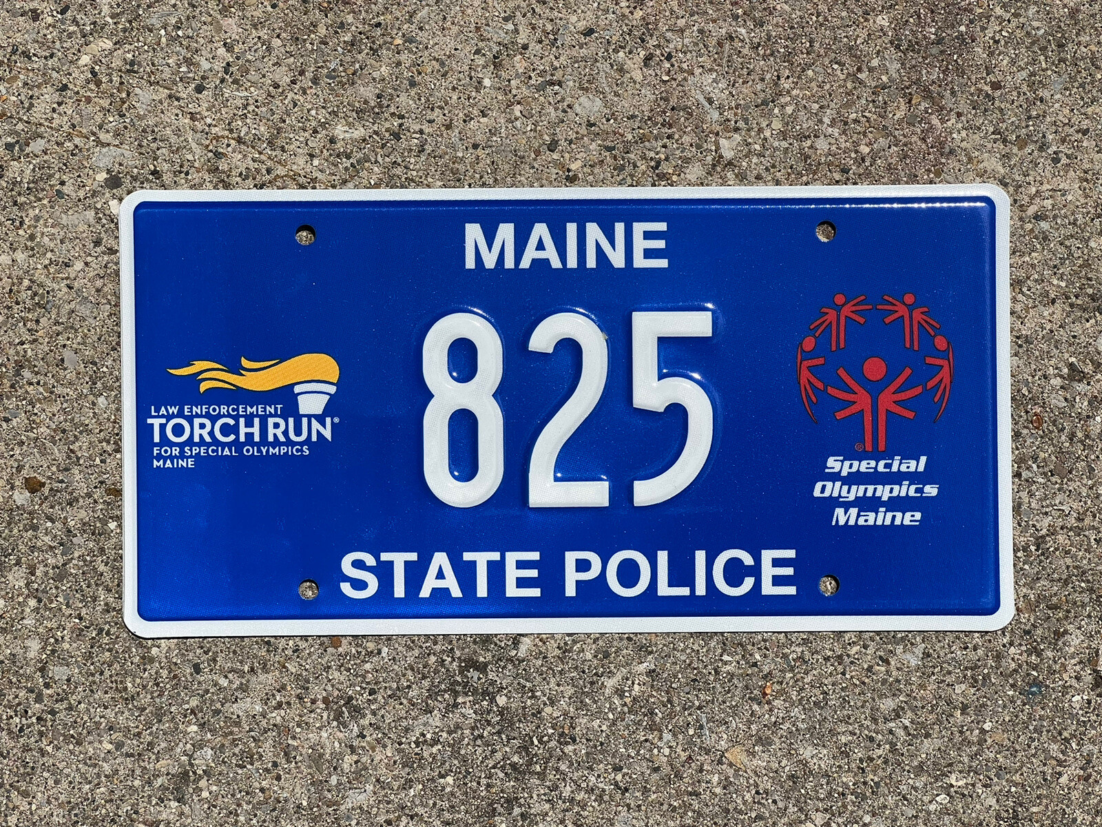 Maine State Trooper Police Highway Patrol License Plate Special