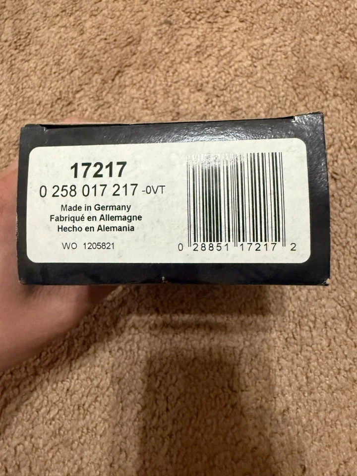 Sensor de oxígeno Bosch 17217 para Mini Cooper 2007 2008 2009 2010 1,6 L N/A aguas arriba Foto 2 de 2