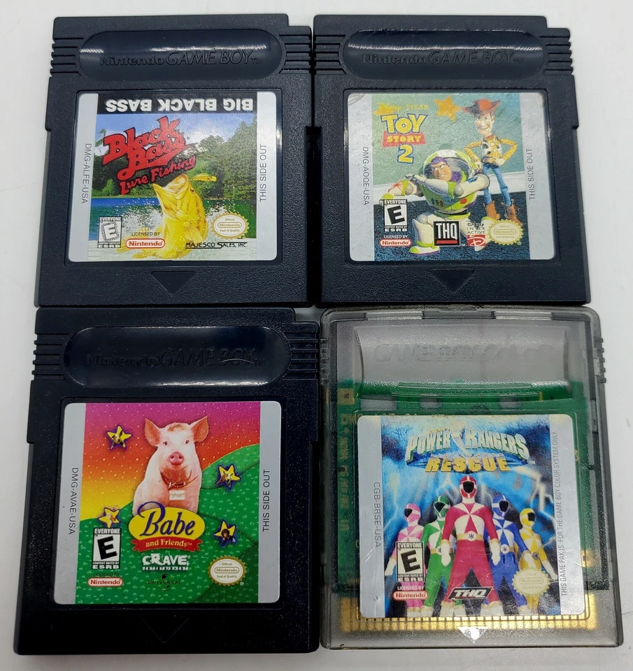 Vintage LOT of 4 Original Gameboy Color Games (Nintendo 1998) Authentic Tested🔥 - Image 2 of 4