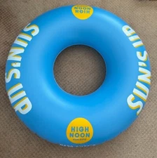 High Noon Vodka Seltzer Pool River Innertube Float Large Adult Floatie Promo NEW