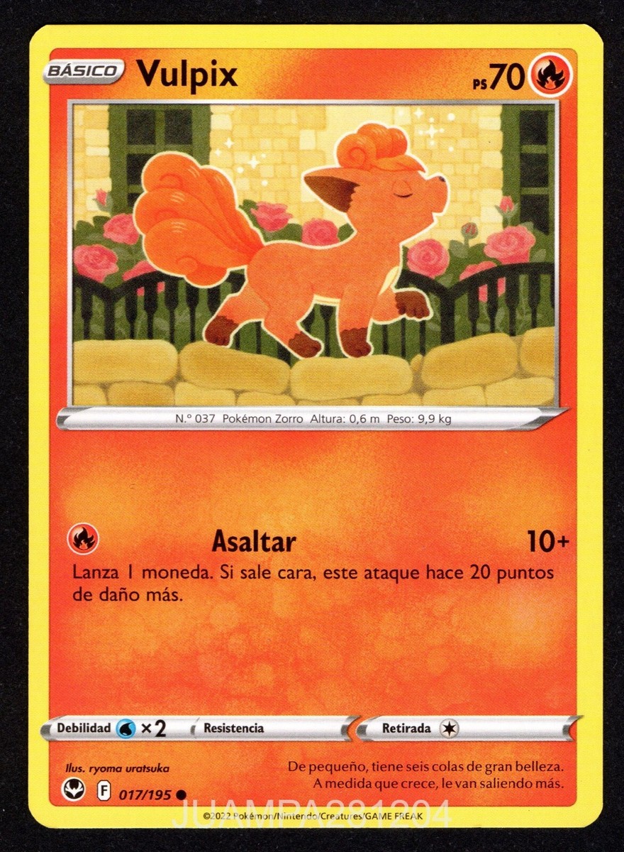 Pokémon Tarjeta Individual Vulpix 006/073 – Camino Del Campeón