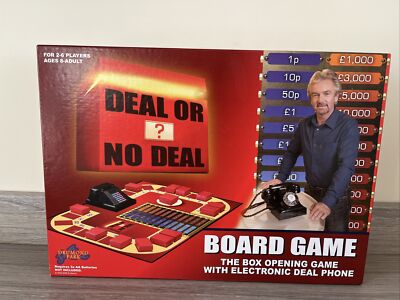 Deal or No Deal - elektronisch - Brettspiel Drumond Park - komplett - Noel Edmonds