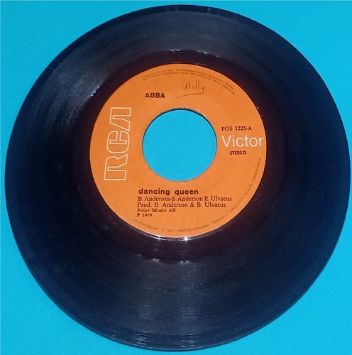 ABBA "Dancing queen" 1976, MADE IN PERU, 7" (VG+) - Picture 4 of 6