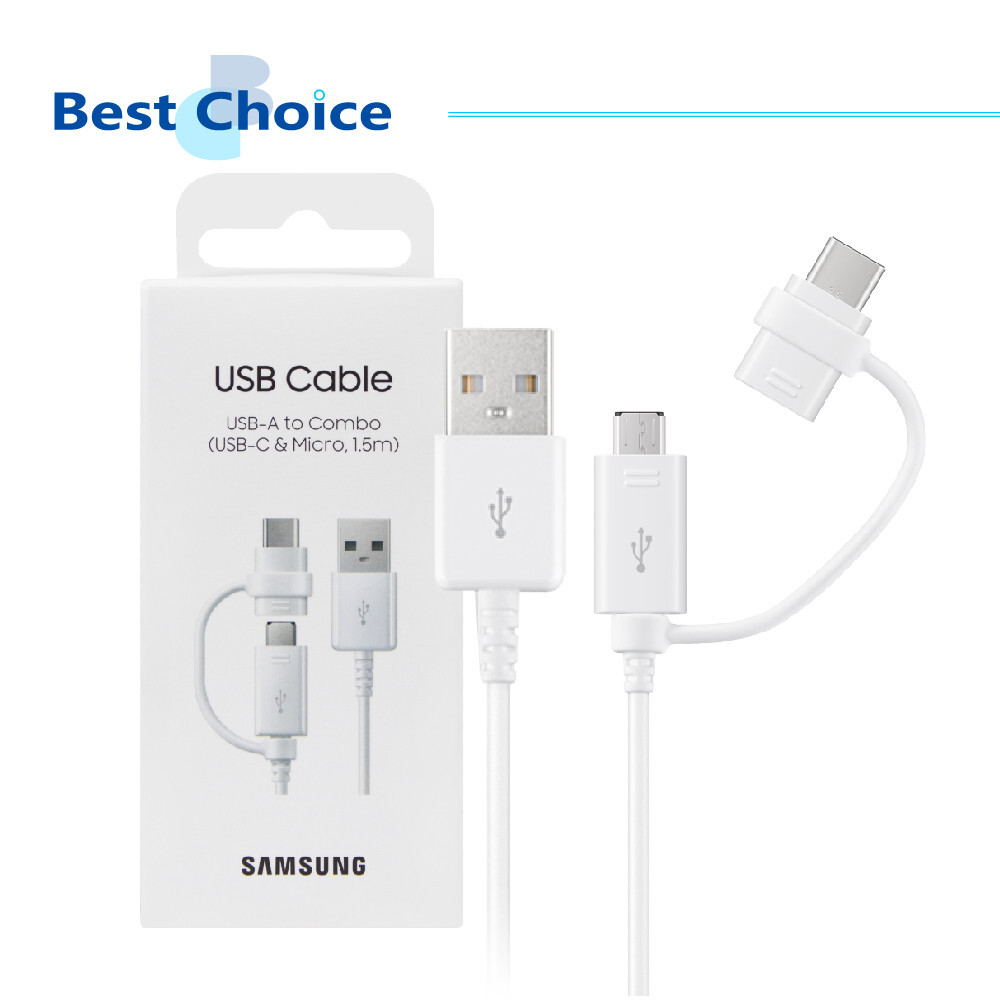 Original Samsung Official EPDG930 Data Cable Combo (USBC and Micro