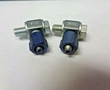 (2) Festo Swivel Elbow Connector M5-3MM 446SLCKM5-PK-3 Lot of 2 New