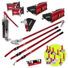 LEVEL5 Drywall Finishing Set w/ 10 12 MEGA Bo...