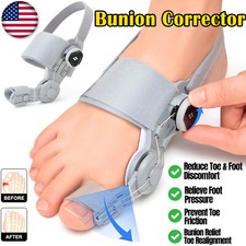 Adjustable Bunion Corrector Hallux Valgus Relief Orthopedic Straightener Big Toe