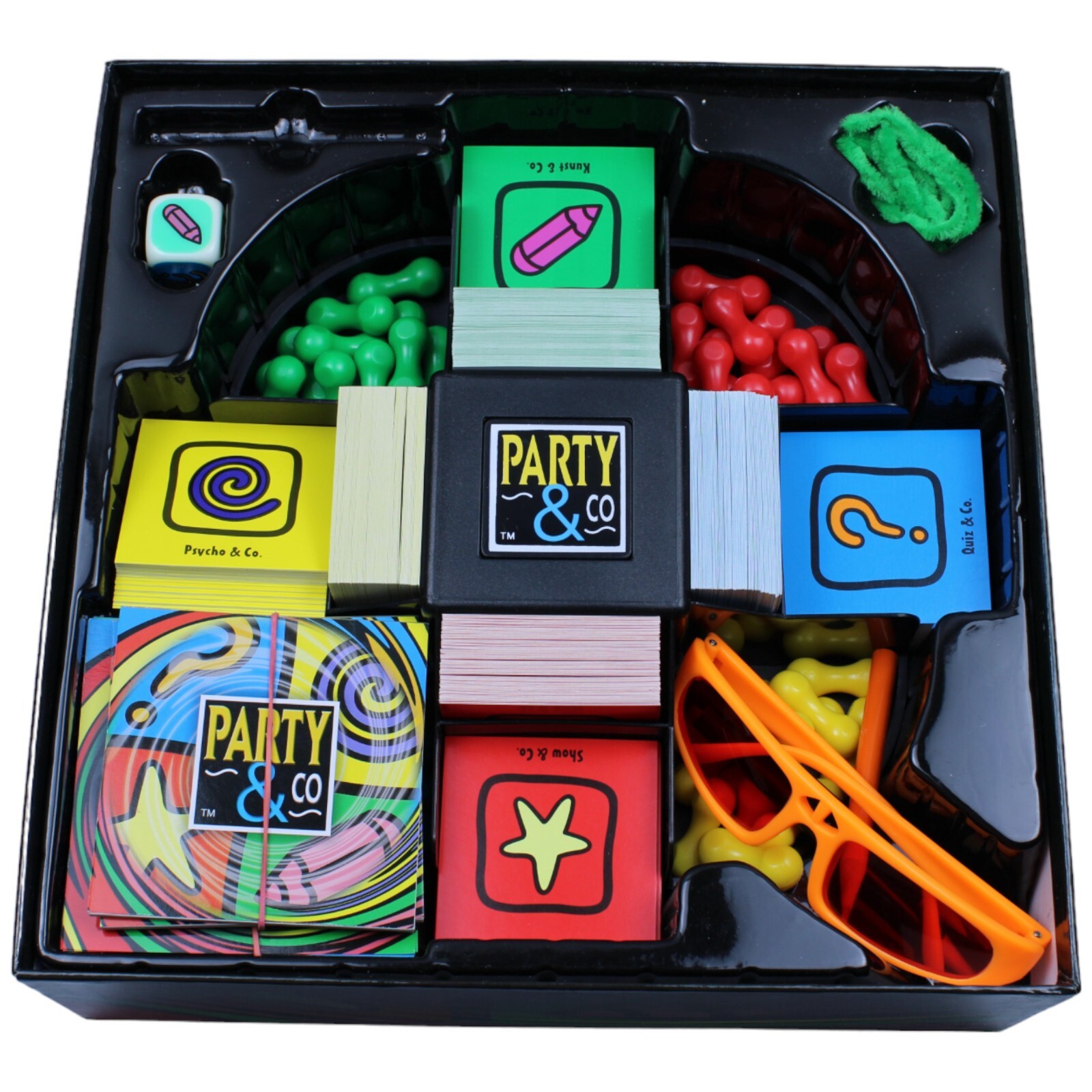 Vintage Partyspiel PARTY & CO für 320 Spieler ab 14 Jahren geprüft