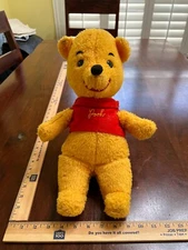 WINNIE THE POOH WALT DISNEY GUND STUFFED ANIMAL PLUSH VINTAGE- J. SWEDLIN INC