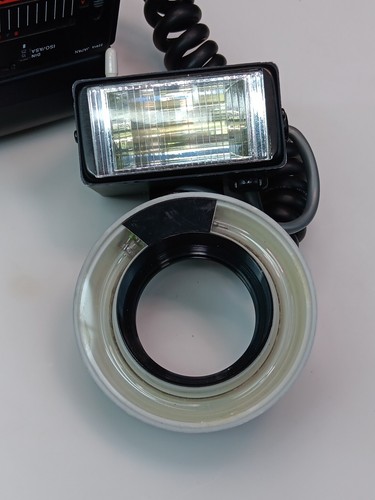 Sunpak Dine Ring Flash System NE-2D Auto Exposure Macro Light For Nikon-Working - Picture 18 of 24