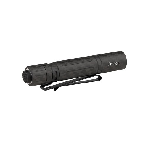 Olight I3T EOS Carbon Fiber 180 Lum. Slim Tail Switch Flashlight w/AAA Battery - Picture 2 of 13
