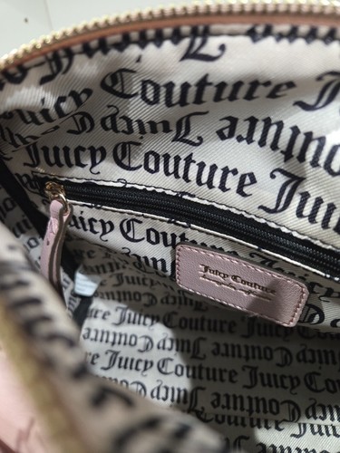 Bolso Bandolera JUICY COUTURE "Not Your Babe" Nuevo con Etiquetas con Cadena de Dijes - Imagen 8 de 10