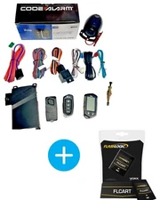 CODE ALAM CA6555E TWO-WAY LCD REMOTE START & SECURITY SYSTEM