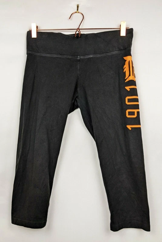 victoria-secret-vs detroit tigers logo crop leggings