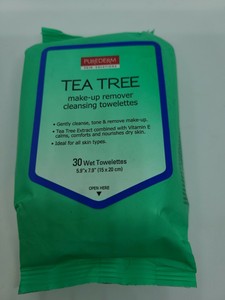 purederm tea tree makeup remover