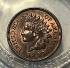 1897 Indian Head Cent Penny BU MS Uncirculated